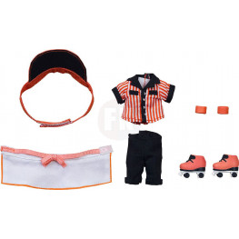 Original Character Parts for Nendoroid Doll figúrkas Outfit Set: Diner - Boy (Orange)